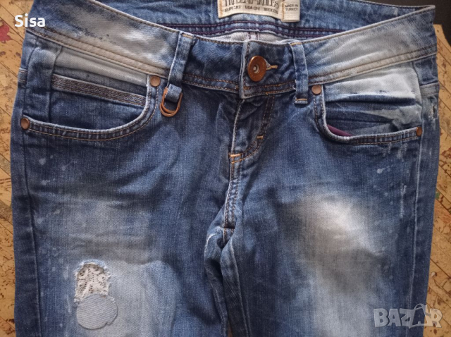 Дамски дънки 26/27, снимка 2 - Дънки - 36498960