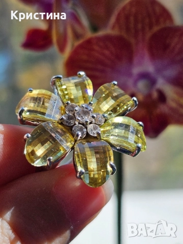 Уникално красив сребърен пръстен, снимка 6 - Пръстени - 52223273