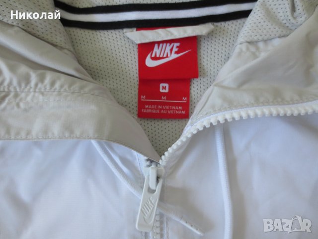 Nike Windbreaker WhiteLight Bone Men's Jacket, снимка 4 - Суичъри - 38111402