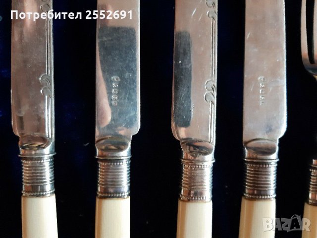 Комплект ножчета и вилици , снимка 3 - Антикварни и старинни предмети - 30004697