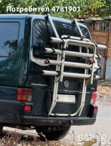 Стойка на багажник за колелета "Fiamma" VW Transporter t4/Фолксваген транспортер Т4, снимка 4 - Аксесоари за велосипеди - 54022306