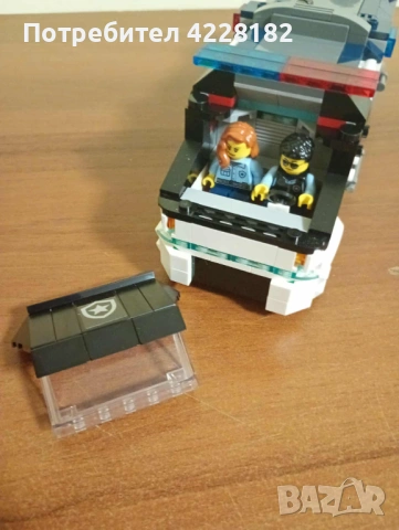 Lego city Police Mobile Crime Lab Truck, снимка 9 - Конструктори - 53297380