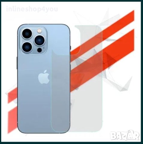 Стъклен Протектор за Гръб за Apple iPhone 15 Pro | 15 | Pro Max Plus, снимка 4 - Фолия, протектори - 42334480