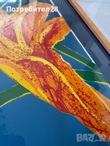 Интересна голяма картина графика, снимка 5 - Картини - 49210316