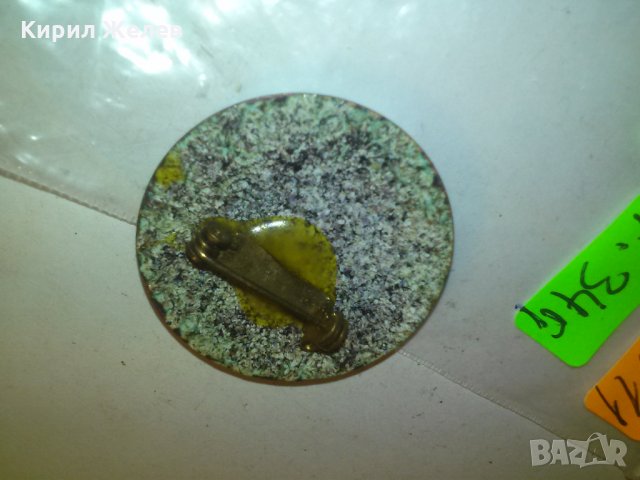 РИСУВАНА АРТИСТИЧНА МЕТАЛНА БРОШКА 60411, снимка 4 - Други - 29835447