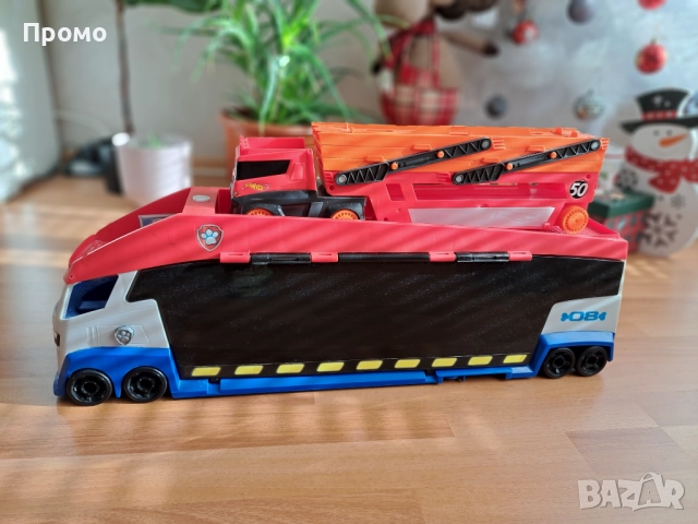 PAW PATROL Камион Paw Patroller с 2 рампи + подарък!, снимка 3 - Коли, камиони, мотори, писти - 52919914