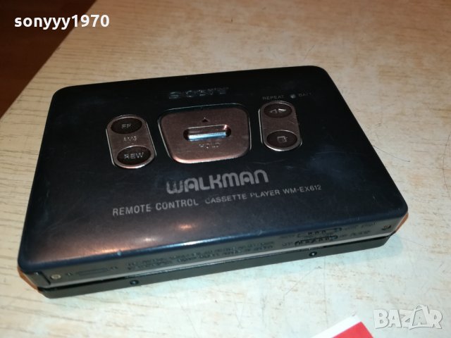 SONY WM-X612 AUTO REVERSE WALKMAN 0710211904, снимка 12 - Радиокасетофони, транзистори - 34385679