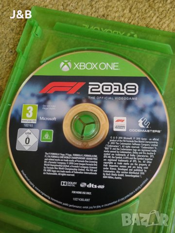 F1 2018 - xbox one  , снимка 1