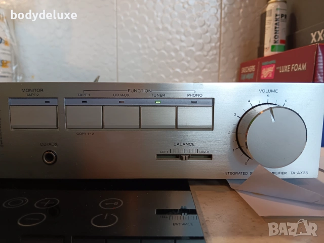 SONY TA-AX35 усилвател, снимка 3 - Ресийвъри, усилватели, смесителни пултове - 53423625