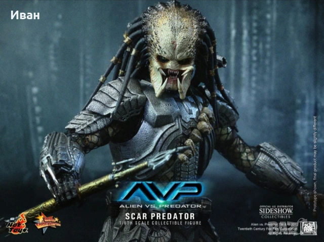 Нова Гореща фигура на Белязъниът Хищник 2.0/ Hot Toys SCAR PREDATOR 2.0, снимка 6 - Колекции - 54085791