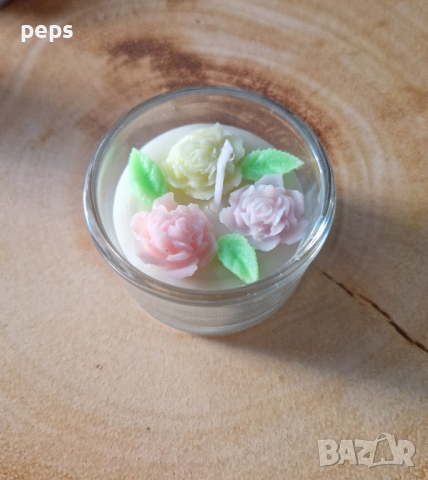 Ръчно изработени ароматезирани свещи, снимка 11 - Декорация за дома - 44925998