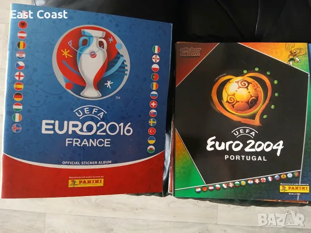 Лот празни и частично попълнени албуми Panini и DS