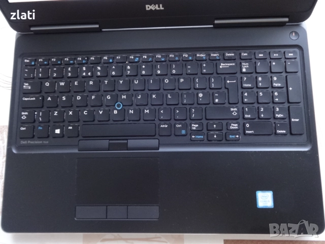 laptop Dell Precision 7510 i5-6300HQ 2.30GHz/RAM 16GB/SSD 256GB/ Radeon R9 M375X 2GB DDR5, снимка 4 - Лаптопи за работа - 52455907