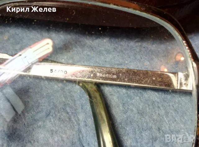 RIF LINE MADE in ITALY Rhodium ВИНТИДЖ АРТ СТИЛ ДИОПТРИЧНИ ОЧИЛА с КРАСИВ РЕТРО КАЛЪФ Aidele 46896, снимка 7 - Слънчеви и диоптрични очила - 47454999