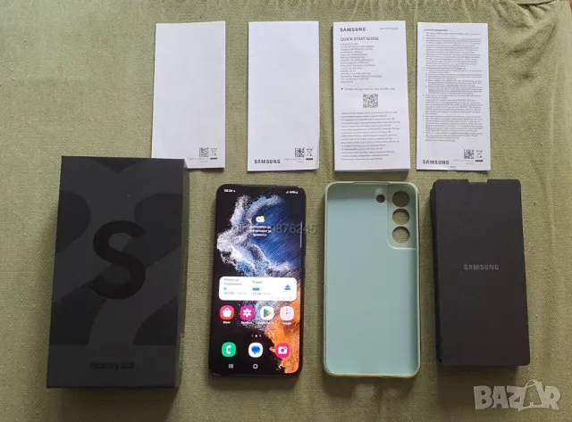 Като нов Samsung S22 Duos 5G 128 GB 8 GB Ram Android 16