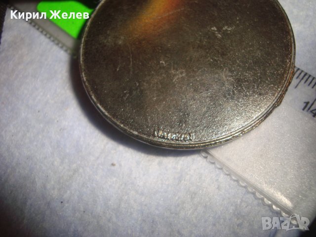 СТАР НЕМСКИ СПОРТЕН МЕДАЛ с ПОЗЛАТА МЕДАЛ - ФУТБОЛ с ЛЕНТА 30623, снимка 6 - Антикварни и старинни предмети - 38026093