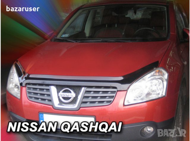 Дефлектор за преден капак за Nissan Qashqai 2007-2010, снимка 1 - Аксесоари и консумативи - 32160767