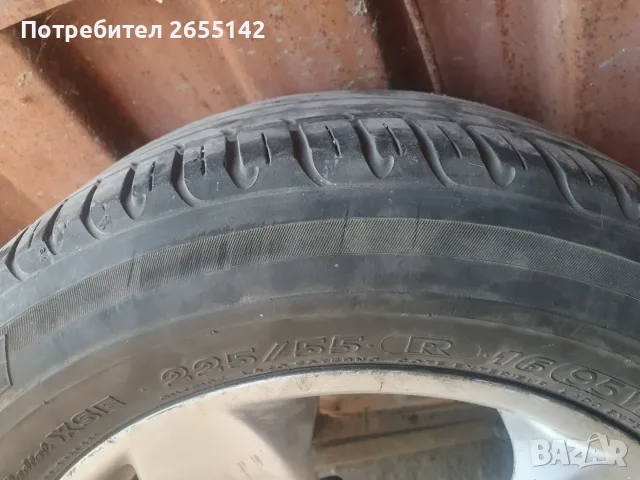 Джанти с гуми Мерцедес , снимка 2 - Гуми и джанти - 55770722
