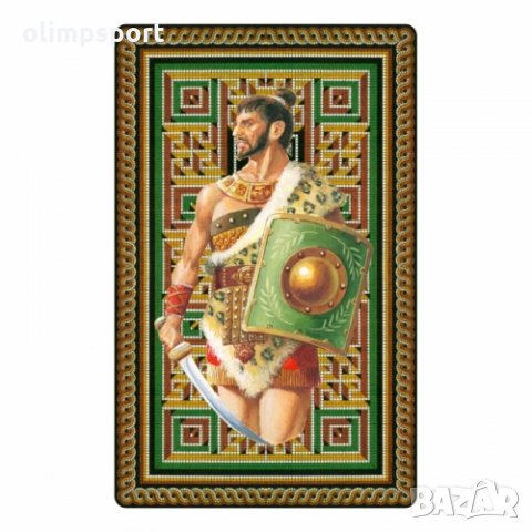 карти за игра LOSCARABEO GLADIATORS нови Тесте карти за игра декорирани с дизайн вдъхновен от бойцит, снимка 4 - Карти за игра - 29361448