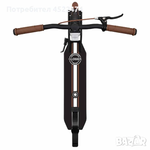 Тротинетка За Възрастни Globber One k 180, Сгъваема, Vintage Black, снимка 4 - Други спортове - 51414733