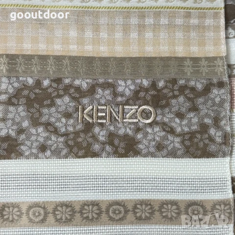 Kenzo копринен принт шал 68x176, снимка 3 - Шалове - 50909677