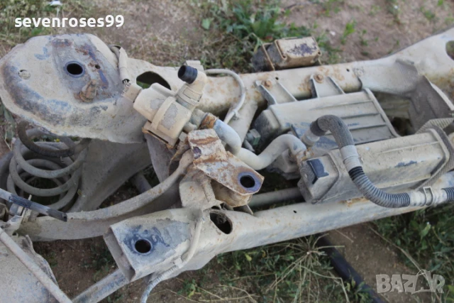 Заден мост Мазда 3 2008 2.3i 158hp Mazda 3 седан главини пружини всичко , снимка 4 - Части - 50661645
