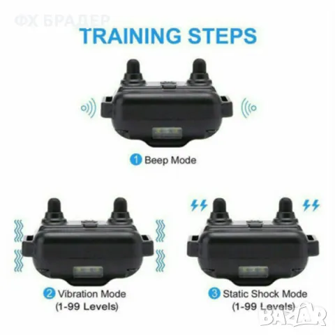 800m Презареждащ се Електрически Нашийник с LCD Дисплей T430, снимка 7 - За кучета - 47688545