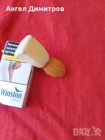 Слонова кост четка за бръснене Германия , снимка 6 - Антикварни и старинни предмети - 50537542