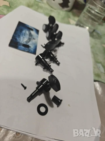 Черни ключове 3 леви и 3 десни, снимка 5 - Китари - 50878455