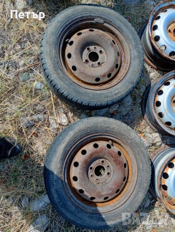 2броя железни джанти 14ски за Фиат 4х98мм