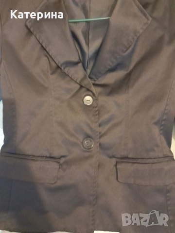 Черно сако, снимка 2 - Сака - 52424194