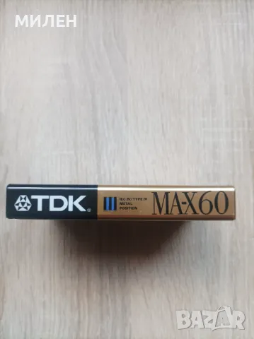 TDK MA-X Аудио касета, снимка 5 - Аудио касети - 48481655