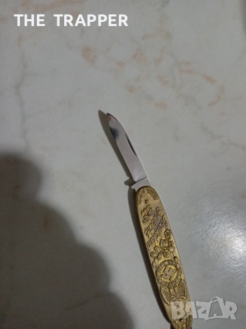 немски нож - 1938-1945 , , солинген,нож,щик, снимка 3 - Антикварни и старинни предмети - 35520044