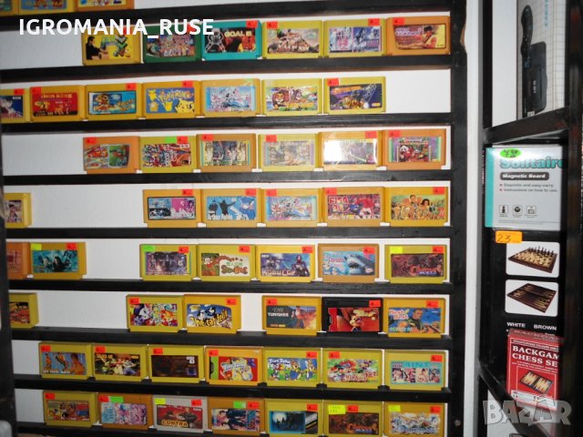 ТВ ИГРИ TV cartridges cassettes КАСЕТИ NINTENDO Нинтендо