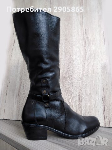 Нови кожени български ботуши, снимка 4 - Дамски ботуши - 31658991