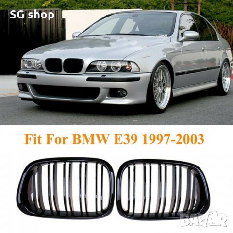 Бъбреци за БМВ Е39/BMW Е39 (1997-2003) черен гланц - Двойни М дизайн, снимка 4 - Аксесоари и консумативи - 35125478