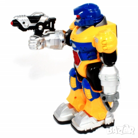 Интерактивна играчка робот Андроид – Светлини, звуци и екшън, снимка 9 - Други - 52032649