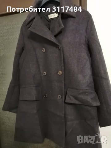 Calvin Klein дамско кашмирено палто , снимка 1 - Якета - 42386280
