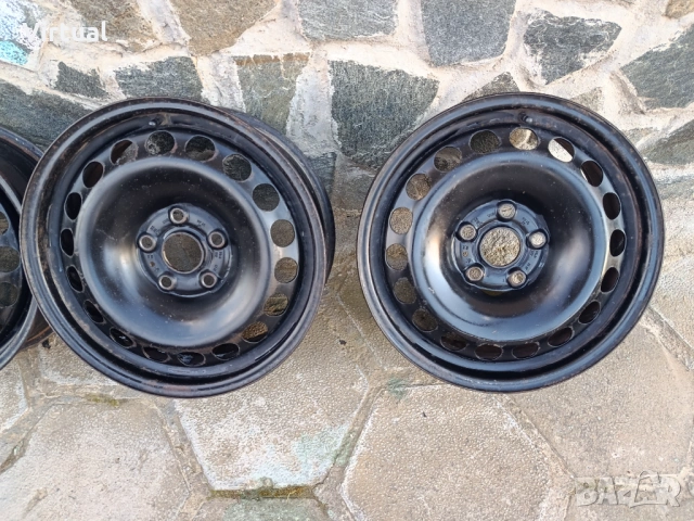 4 бр. Железни джанти 16" за Seat Altea / VW / Skoda – 5x112, снимка 3 - Гуми и джанти - 54118464