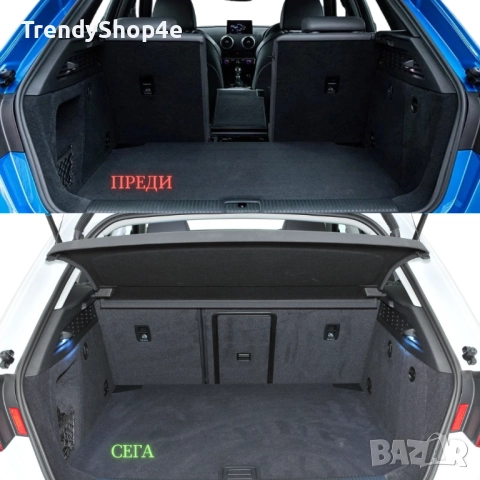Кора за багажник на Audi A3 8V Sportback (5вр.) 2012 - 2019 (НОВА), снимка 3 - Аксесоари и консумативи - 51644214