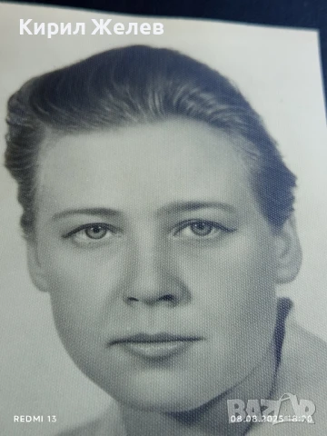 Стара картичка СССР ИЯ САВВИНА АРТИСТ ЗА КОЛЕКЦИЯ ДЕКОРАЦИЯ 50698, снимка 3 - Колекции - 51301235