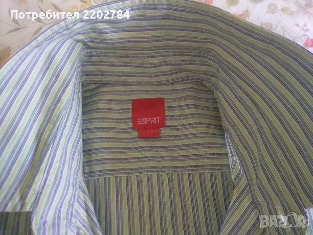 Мъжки ризи Tommy Hilfiger и Esprit мъжка риза , снимка 11 - Ризи - 36988137