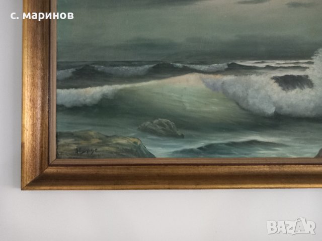 огромна картина масло на платно, снимка 5 - Картини - 40838198