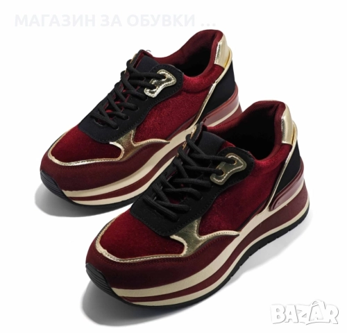 ДАМСКИ МАРАТОНКИ - код: Д06006, снимка 5 - Маратонки - 52120933