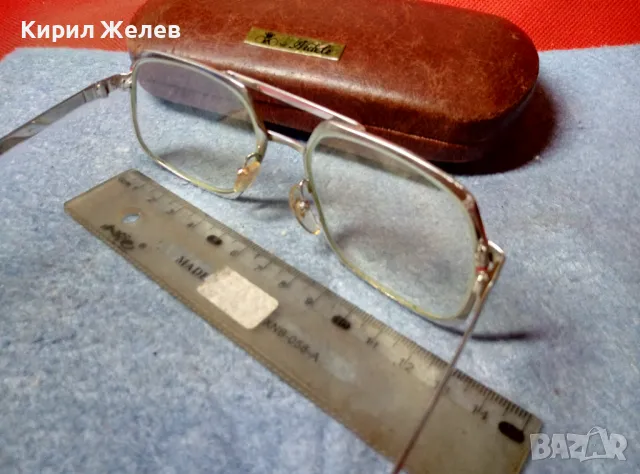 RIF LINE MADE in ITALY Rhodium ВИНТИДЖ АРТ СТИЛ ДИОПТРИЧНИ ОЧИЛА с КРАСИВ РЕТРО КАЛЪФ Aidele 46896, снимка 11 - Слънчеви и диоптрични очила - 47454999