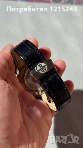 Часовник Raymond Weil Parsifal Automatic Chronograph/Хронограф (18к Злато безел), снимка 3 - Мъжки - 56070444