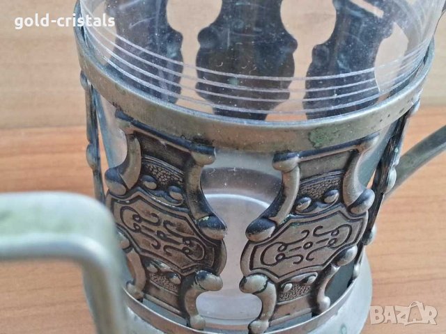  Руски стакани подстакани мнц, снимка 8 - Антикварни и старинни предмети - 29363838