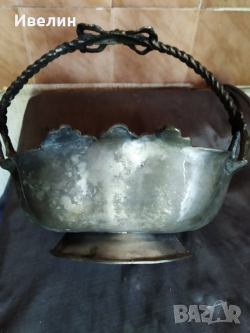 стара купа,фруктиера арт деко , снимка 5 - Антикварни и старинни предмети - 29294156