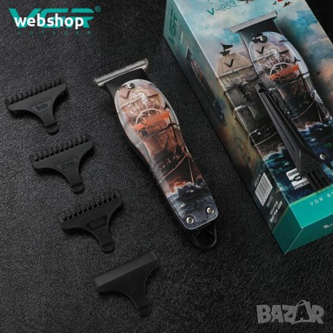 Професионална Машинка за подстригване VGR V-953 Тример за коса и брада, за подстригване и оформяне, снимка 1