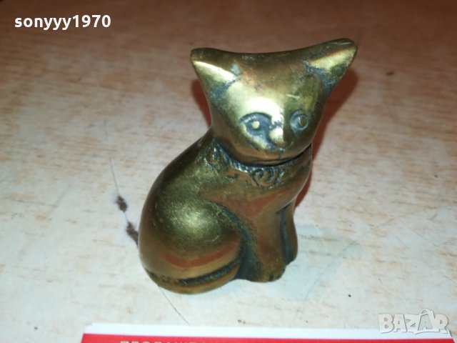 КОТЕ-6Х4Х3см-МИНИАТюРА 1710211829, снимка 6 - Антикварни и старинни предмети - 34495339